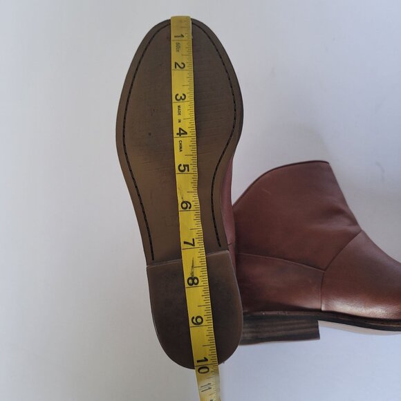 UGG Bruno Leather Ankle Booties With Back Zip. Size US 7/EU 38 - Picture 9 of 11